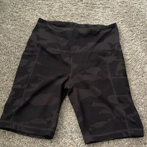 Camo Biker Shorts